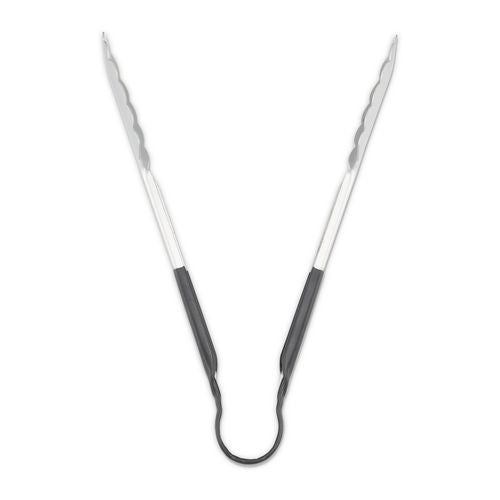 Image of Carlisle 60756003 Dura-Kool Tongs, Stainless Steel, 9.5", Silver/Black