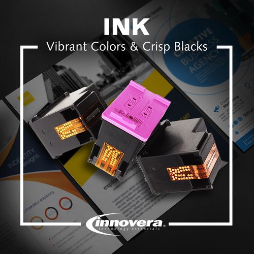 Image of Innovera® IVR3YL64AN Remanufactured Yellow High-Yield Ink, Replacement for 910XL (3YL64AN), 825 Page-Yield