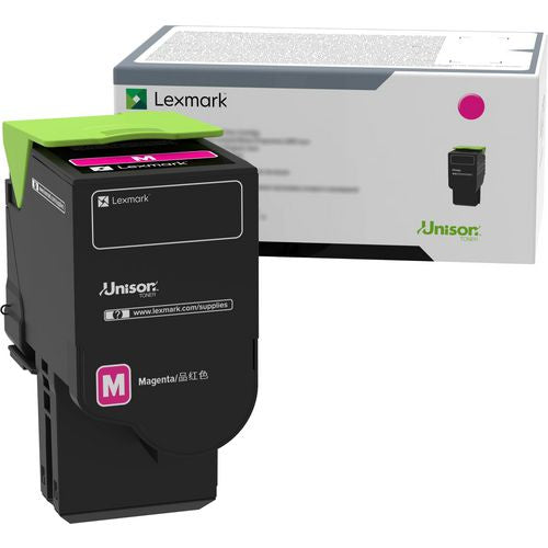 Image of Lexmark 78C00MG 78C00MG Return Program Toner, 1,400 Page-Yield, Magenta