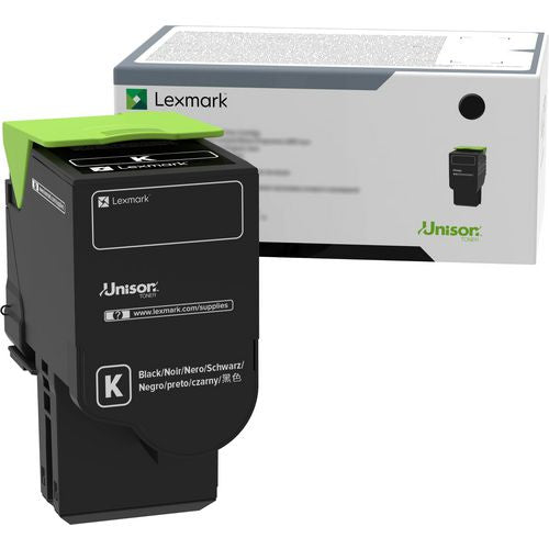 Image of Lexmark 78C0UKG 78C0UKG Return Program Ultra High-Yield Toner, 10,500 Page-Yield, Black