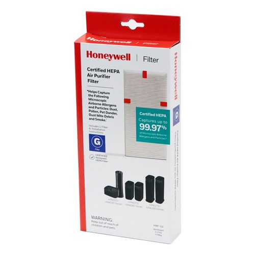 Image of Honeywell HRFG1 Filter G True HEPA Air Purifier Filter, 1.5 x 10