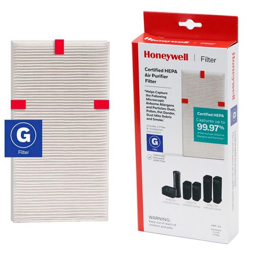 Image of Honeywell HRFG1 Filter G True HEPA Air Purifier Filter, 1.5 x 10