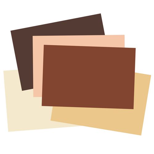 Image of Pacon® P102950 Tru-Ray Construction Paper, 70 lb Text Weight, 12 x 18, Assorted Skin Tone Colors, 50/Pack