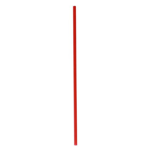 Image of Boardwalk® BWKJSTW1025RED Wrapped Jumbo Straws, 10.25", Polypropylene, Red, 500/Pack, 4 Packs/Carton