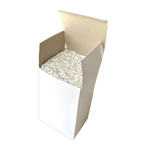 Image of Boardwalk® BWKJSTW1025RW Wrapped Jumbo Straws, 10.25", Polypropylene, Red/White Striped, 500/Pack, 4 Packs/Carton