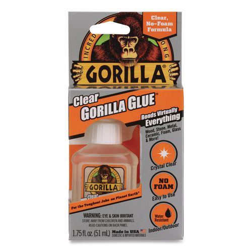 Image of Gorilla® 4500102 Clear Gorilla Glue, 1.75 oz Bottle