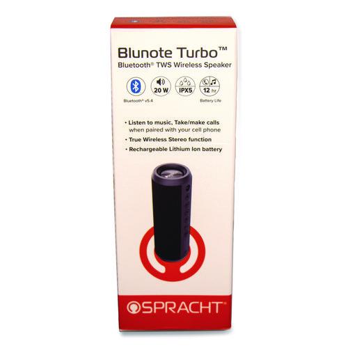 Image of Spracht WS5010 Blunote Turbo Wireless Speaker, Bluetooth, Black