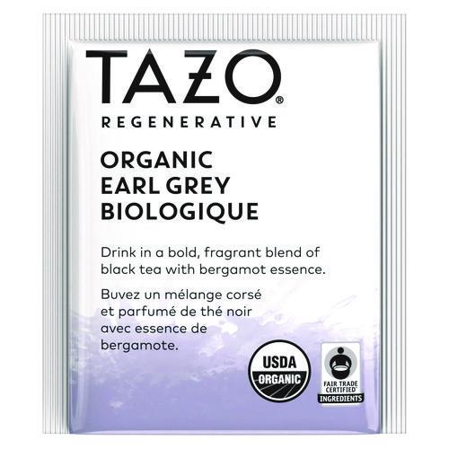 Image of Tazo® Tea Bags, Organic Earl Grey, 16/Box, 6 Boxes/Carton
