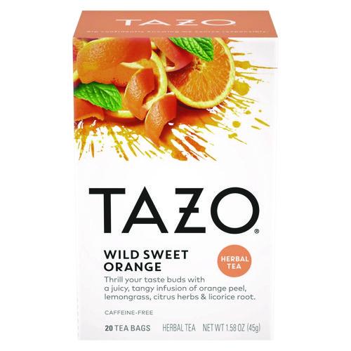 Image of Tazo® 30794522200345 Tea Bags, Wild Sweet Orange, 20/Box, 6 Boxes/Carton
