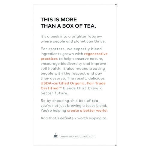 Image of Tazo® 10794522003546 Tea Bags, Organic Calm Chamomile, 16/Box, 6 Boxes/Carton