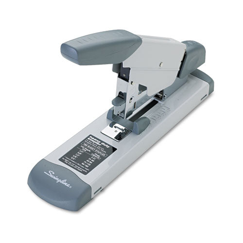Image of Swingline® S7039002S Deluxe Heavy-Duty Stapler, 160-Sheet Capacity, Platinum