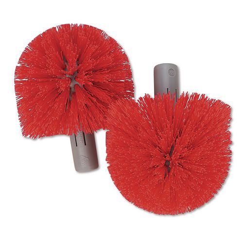 Image of Unger® BBRHR Replacement Heads For Ergo Toilet-Bowl-Brush System, Red, 2/Pack
