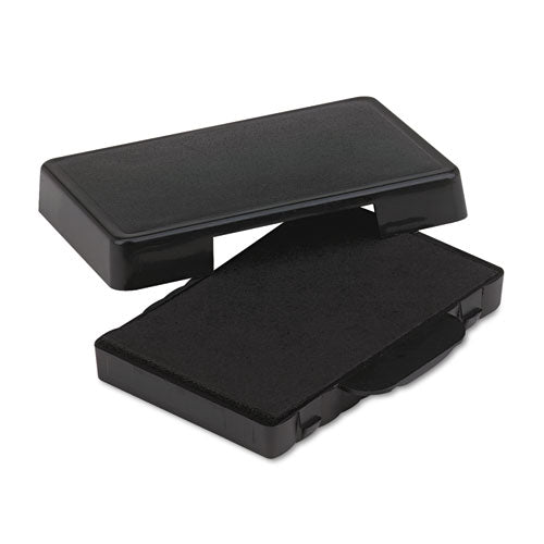 Image of Trodat® P5460BK T5460 Professional Replacement Ink Pad for Trodat Custom Self-Inking Stamps, 1.38" x 2.38", Black