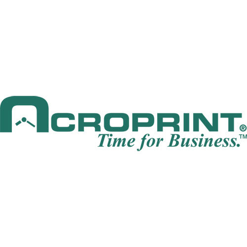 Image of Acroprint® ES900 Es900 Atomic Electronic Payroll Recorder, Time Stamp And Numbering Machine, Digital Display, Black
