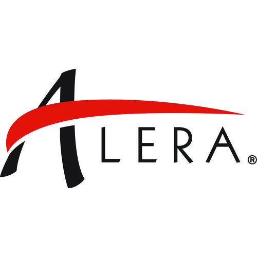 Image of Alera® Alera Elusion Series Mesh Back Stacking Guest Chair, 26" x 25.6" x 36.2", Black Seat, Black Back, Black Base