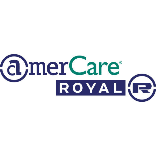 Image of AmerCareRoyal® R812B Cellophane-Frill Wood Picks, 4", Bamboo, Assorted Colors, 10,000/Carton