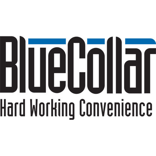 Image of BlueCollar N6034YK RC1 Drawstring Trash Bags, Drawstring, 30 gal, 1 mil, 30" x 34", Black, 20 Bags/Roll, 2 Rolls/Box