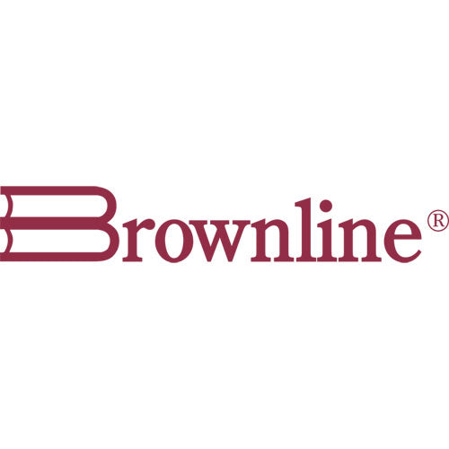 Image of Brownline® Monthly Desk Pad Calendar, 22 x 17, White/Burgundy Sheets, Black Binding, Black Corners, 12-Month (Jan to Dec): 2025