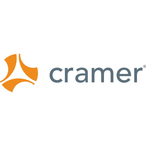 Image of Cramer® 100119 Kik-Step Steel Step Stool, 2-Step, 350 lb Capacity, 16" Diameter x 14.25"h, Sand