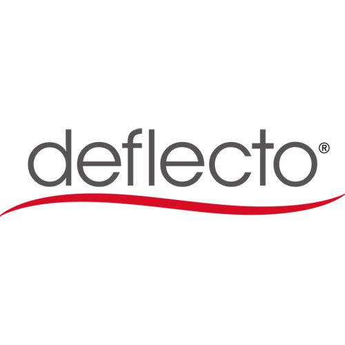Image of deflectoÂ® 4-Pocket Business Card Holder, Holds 200 Cards, 3.94 X 3.5 X 3.75, Plastic, Clear