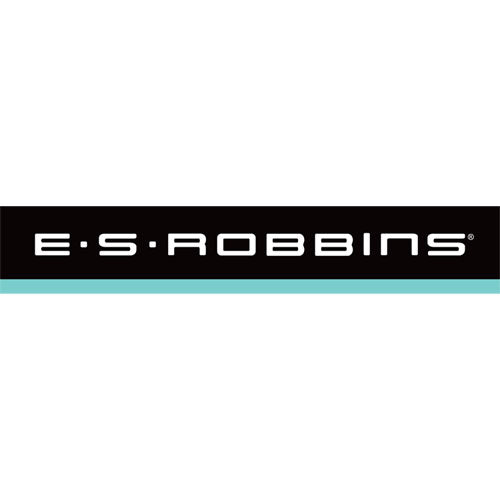Image of ES Robbins® Sit Or Stand Mat For Carpet Or Hard Floors, 45 X 53, Clear/black