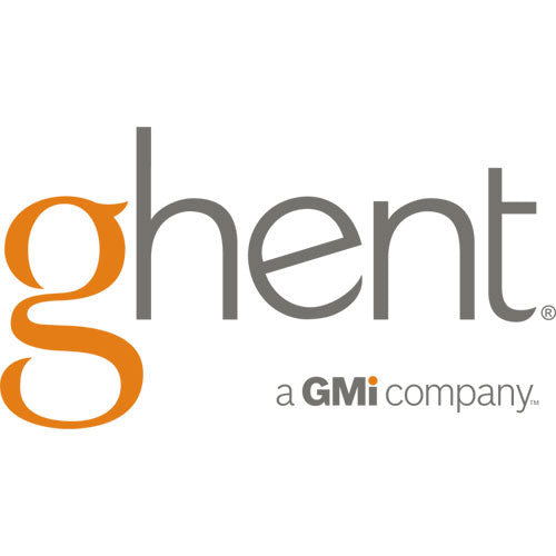 Image of Ghent AV47-183 Vinyl Bulletin Board with Aluminum Frame, 87.91" x 48.5", Ebony Surface, Satin Aluminum Frame