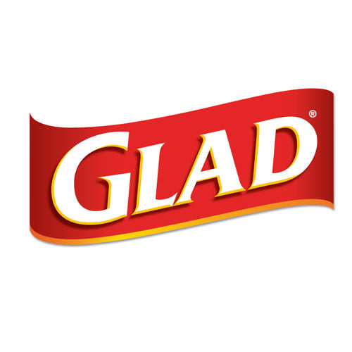 Image of Glad® 57263 Zipper Food Storage Plastic Sandwich Bags, 6.63 x 5.88, Clear, 50 Bags/Box