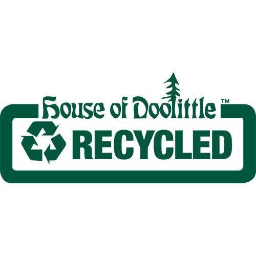 Image of House of Doolittle Recycled Two-Color Monthly Desk Pad Calendar with Notes Section, 22 x 17, Blue Binding/Corners, 12-Month (Jan-Dec): 2026