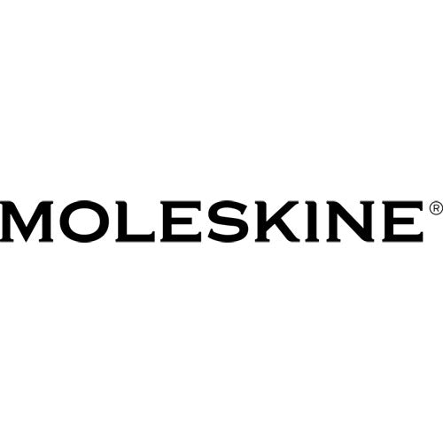 Image of Moleskine® 701139 Hard Cover Notebook, 1-Subject, Quadrille Rule, Black Cover, (120) 8.25 x 5 Sheets
