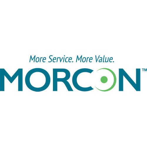 Image of Morcon Tissue MOR M1005-8 Morsoft Small Core Tissue Dispenser, 11.86 x 5.48 x 7.32, Black Translucent