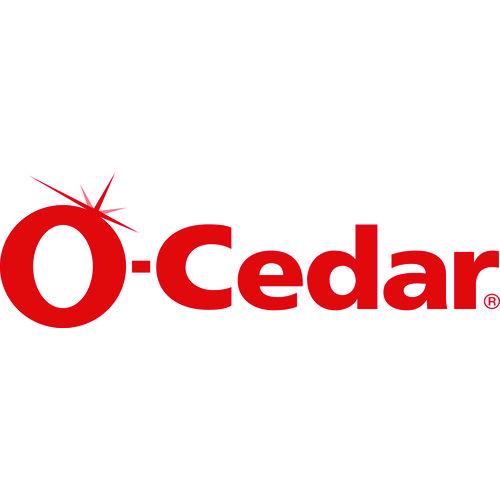 Image of O-Cedar® 168020EA PowerCorner Pet Pro Broom and Step-On Dust Pan, 56" Length, Red/Black/Gray