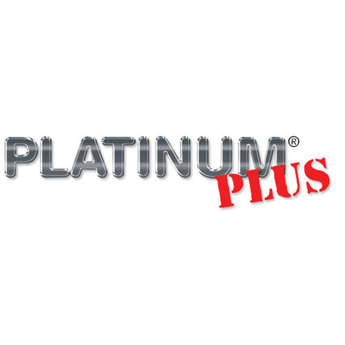 Image of Platinum Plus® 1507271 Can Liners, 60 gal, 1.55 mil, 39" x 56", Gray, 10 Bags/Roll, 5 Rolls/Carton