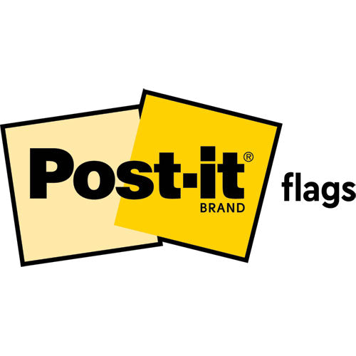 Image of Post-it® Flags 683-XL1 0.5" and 1" Page Flag Value Pack, Nine Assorted Colors, 320/Pack