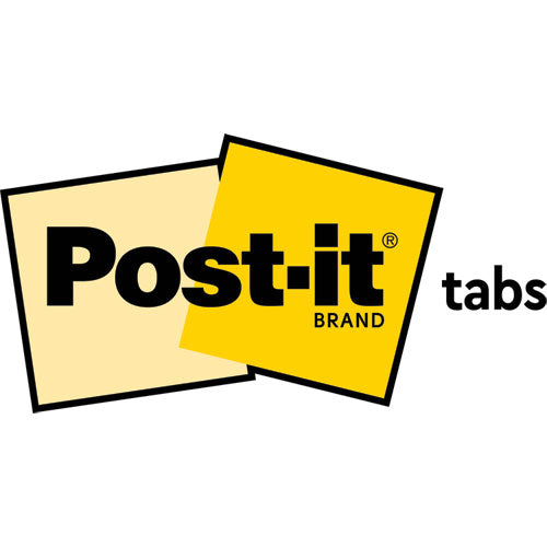 Image of Post-it® Tabs 686F-50WH Lined Tabs, 1/5-Cut, White, 2" Wide, 50/Pack