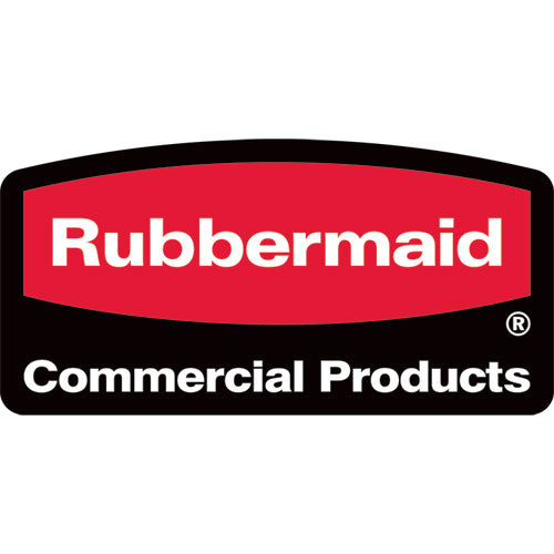 Image of Rubbermaid® Commercial Rolling Step Stool, Curved Design, 2-Step, Retracting Casters, 350 lb Capacity, 16" Diameter x 13.5"h, Black