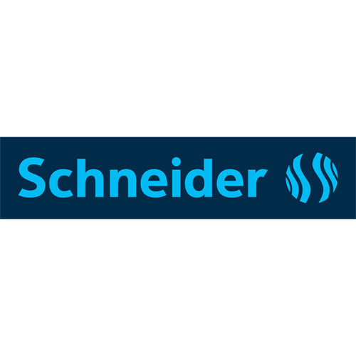 Image of Schneider® 151103 Slider Basic Ballpoint Pen, Stick, Medium 0.8 mm, Blue Ink, Blue Barrel, 10/Box