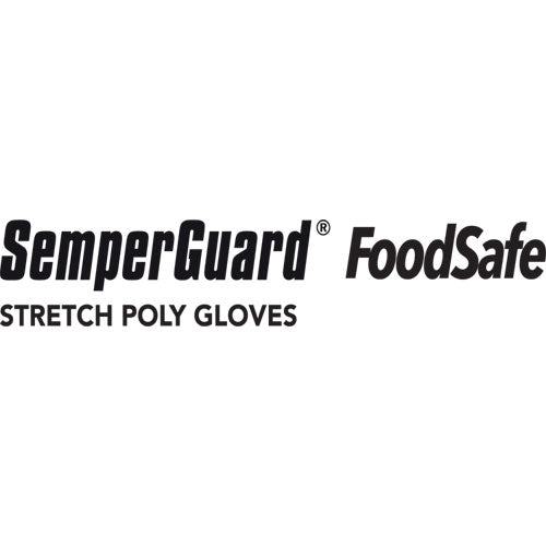 Image of SemperGuard® INDPS103 Latex Powdered Gloves, Medium, 4 mil Thick, 9.45" Long, Cream, 100/Box