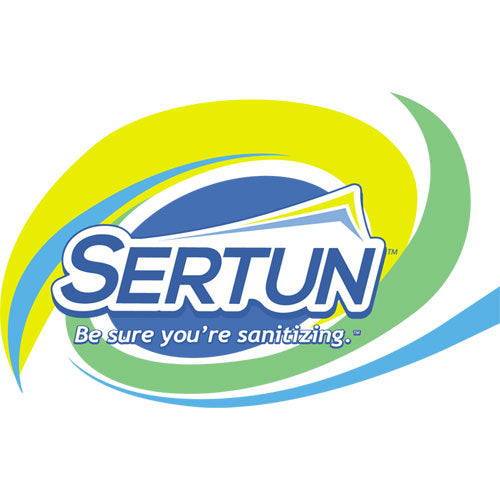 Image of Sertun 9600 Color-Changing Rechargeable Sanitizer Indicator Towels, 1-Ply, 13.5 x 18, Unscented, Yellow/White/Blue, 150/Carton