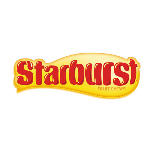 Image of Starburst® 28086 Original Fruit Chews, Cherry; Lemon; Orange; Strawberry, 50 Oz Bag
