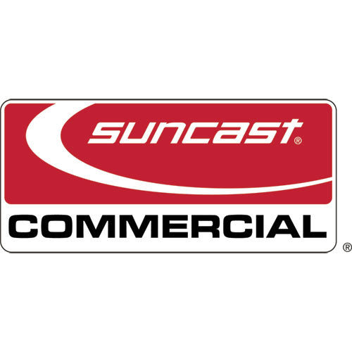 Image of Suncast Commercial® TCU44 Injection Molded Utility Trash Can, 44 gal, Plastic/Resin, Gray