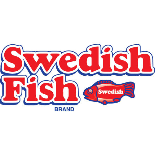 Image of Swedish Fish® 00 70462 43146 00 Grab-and-Go Candy Snacks In Reception Box, 240 Pieces/Box