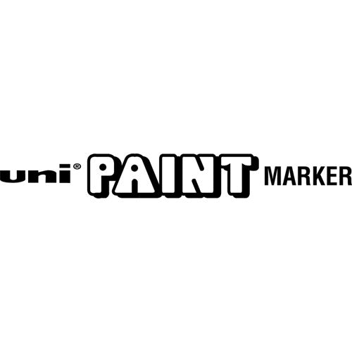 Image of uni®-Paint 63613 Permanent Marker, Medium Bullet Tip, White