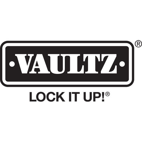 Image of Vaultz® VZ00194 Locking Mobile Rolling Business Case, Fits Devices Up to 16", Aluminum/Chrome/Fiberboard, 10 x 16 x 15, Black