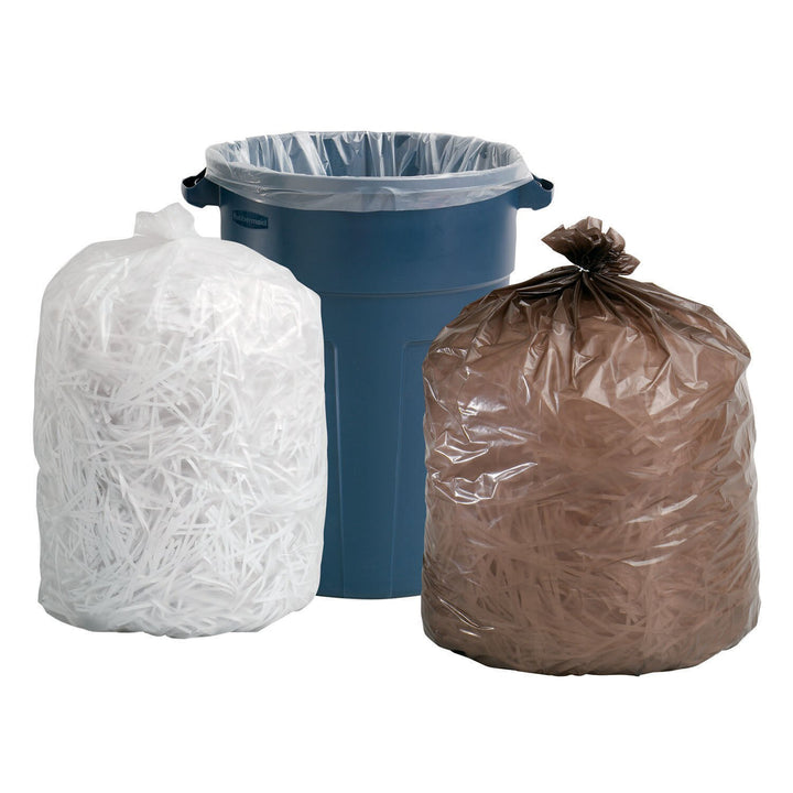 Image of SKILCRAFT® Maximum Performance Can Liners, Heavy Duty, 33" x 39" - 33 Gallon - 0.78mil, Clear