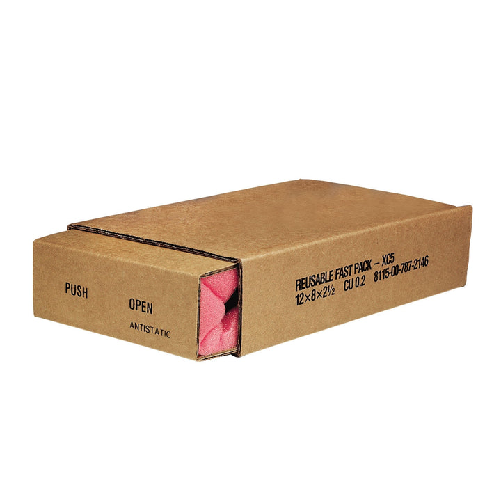 Shipping Box, Slide Pack, 18" x 12" x 2-1/2"