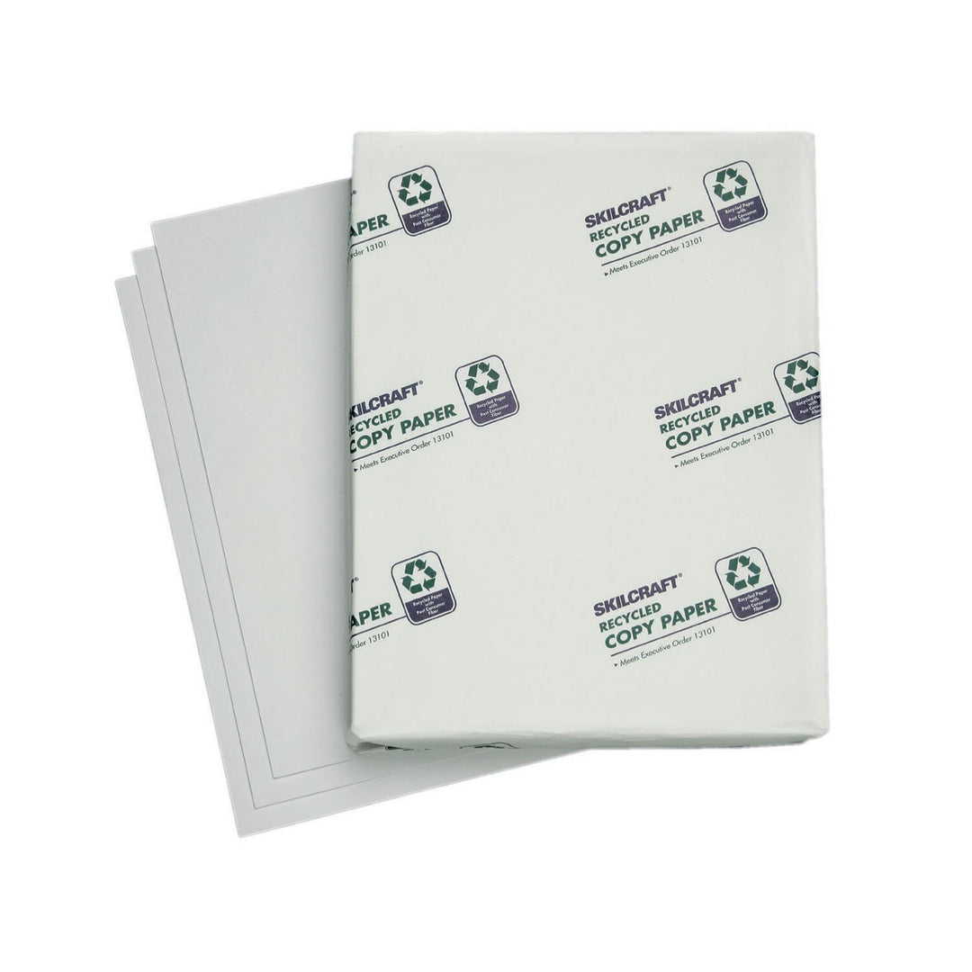 Image of SKILCRAFT® U.S. Federal Seal Eagle Watermark Paper, 8-1/2" x 14" - 20 lb, Shelby Uniform Finish - 92+ Bright White