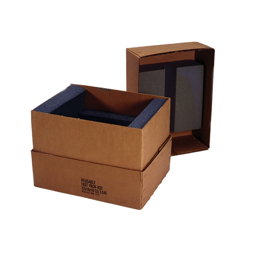 Image of Shipping Box, Horizontal Star Pack, XG-1, 20" x 14" x 14", 1 Each